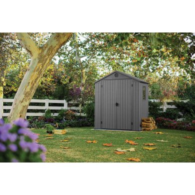 Садовий будиночок Keter DARWIN 190х121х221 см Сірий 249363 фото - 7