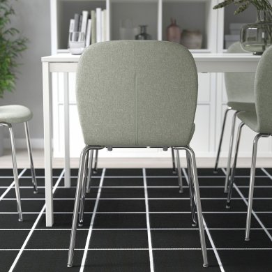 IKEA Обеденный стул KARLPETTER Зеленый (ИКЕА КАРЛПЕТТЕР) 49481446 фото - 2
