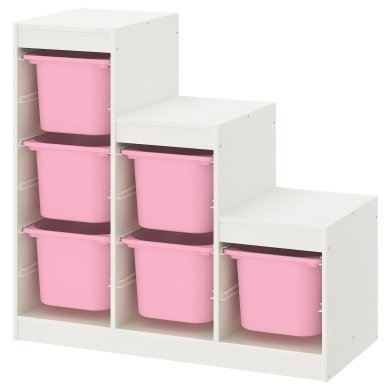 IKEA Стеллаж с контейнерами TROFAST (ИКЕА ТРУФАСТ) 29335535