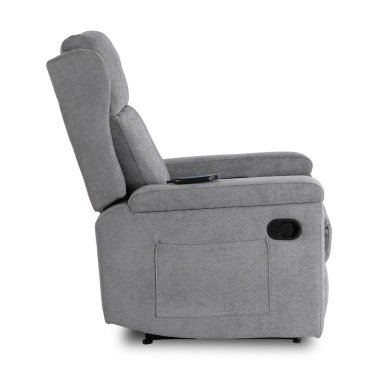 Крісло м'яке розкладне масажне з реклайнером Mebel Elit SEBASTIAN Сірий ME.SEBASTIAN/P/T/FW фото - 5