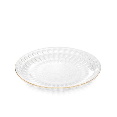 Десертна тарілка Homla BARREL 15 см Прозорий - 2 Десертна тарілка Homla BARREL 15 см Прозорий 214165 фото - 2
