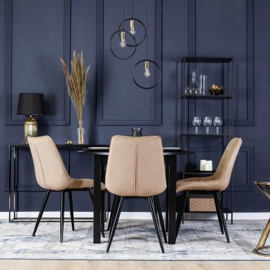 Обеденный стул Mebel Elit RIO Welur Бежевый - 6 Обеденный стул Mebel Elit RIO Welur Бежевый ME.RIO/BZ/V/K фото - 6