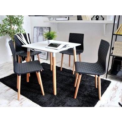 Обідній стіл Chomik Білий FAT1156 фото - 3