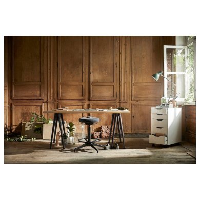 IKEA Письмовий стіл LAGKAPTEN/NARSPEL Дуб (ИКЕА ЛАГКАПТЕН/НАРСПЕЛЬ) 89417302 фото - 5