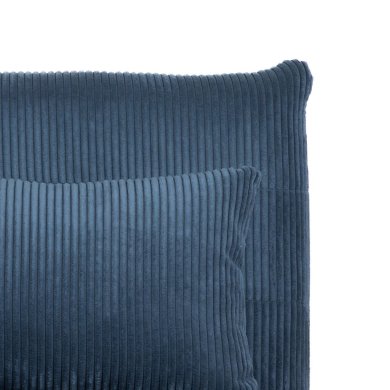 Крісло м'яке розкладне Homla SOLACE Velvet Синій 222997 фото - 10