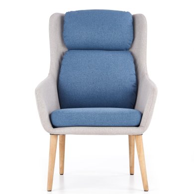 Крісло м'яке Halmar Purio Синій V-CH-PURIO-FOT-NIEBIESKI фото - 4
