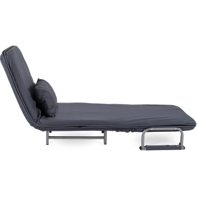 Кресло мягкое раскладное Mebel Elit DARK Серый - 4 Кресло мягкое раскладное Mebel Elit DARK Серый ME.DARK/P/T/FW фото - 4