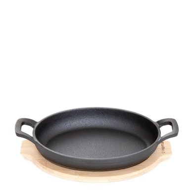 Сковорода з підставкою Homla ANDREAS 22x12 см | Чорний 214010 фото - 2