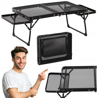 Складаний туристичний стіл Garden Line 64 см Чорний - 3 Складаний туристичний стіл Garden Line 64 см Чорний OXE3231 фото - 3