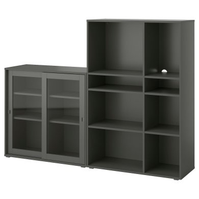 IKEA Стеллаж VIHALS Серый (ИКЕА ВИХАЛС) 69521093