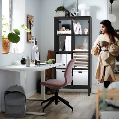 IKEA Стелаж KALLAX Коричневий (ИКЕА КАЛЛАКС) 69442642 фото - 3