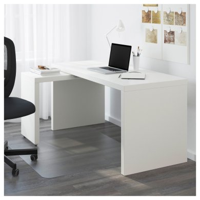IKEA Письменный стол MALM Белый (ИКЕА МАЛЬМ) 70214192 фото - 5