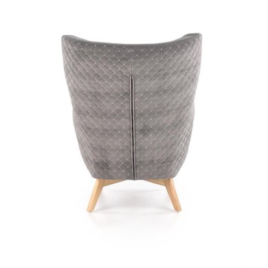 Крісло м'яке Halmar Marvel Сірий V-CH-MARVEL-FOT-POPIEL фото - 5