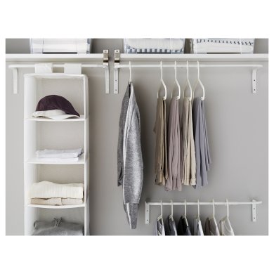 IKEA Штанга для одежды MULIG (ИКЕА МУЛИГ) 30179435 фото - 4