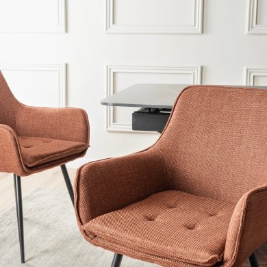 Обідній стілець Mebel Elit EDRICK Рудий ME.EDRICK/RD/CZ/T/K фото - 8