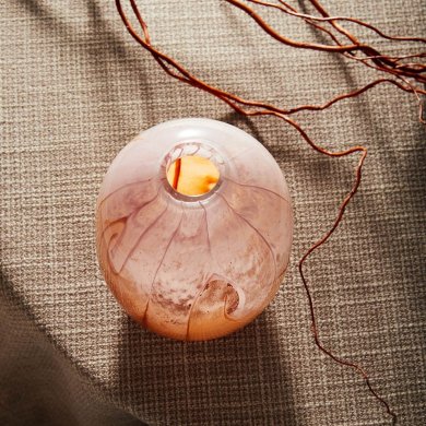 Ваза Homla OMBRE 15,5x20 см Коричневий 234736 фото - 5