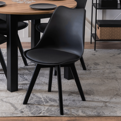 Обеденный стул Mebel Elit SCANDI Черный ME.SCANDI/CZ/CZ/PL/K фото - 8