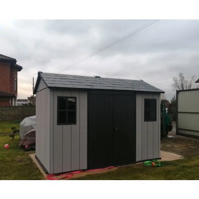 Садовый домик Keter OAKLAND 350х229х254 см Серый 230456 фото - 11