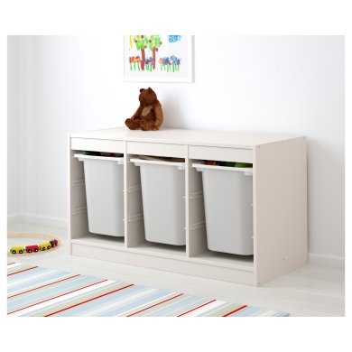 IKEA Стелаж із контейнерами TROFAST (ИКЕА ТРОФАСТ) 49123405 фото - 2