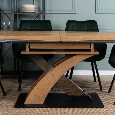 Розкладний обідній стіл Mebel Elit SVEN Дуб золотий - 17 Розкладний обідній стіл Mebel Elit SVEN Дуб золотий ME.SVEN/DZ/S фото - 17