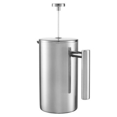 Заварник с прессом Duka Barista 1100 мл | Серебристый 1217334 фото - 2