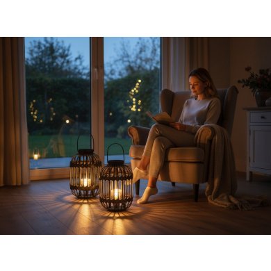 Подсвечник-фонарь Garden Line LIS3230 Черный LIS3230 фото - 3