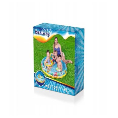 Надувной детский бассейн Bestway 51124 122х20 см Принт BES51124 фото - 7