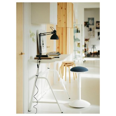 IKEA Письменный стол для работы сидя/стоя GLADHOJDEN Белый (ИКЕА ГЛАДХОЙДЕН) 30493939 фото - 4