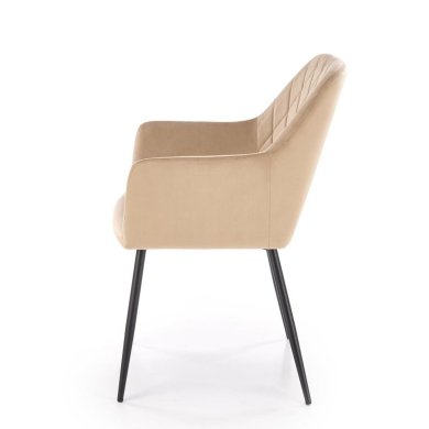 Обеденный стул Halmar K558 Бежевый V-CH-K/558-KR-BEŻOWY фото - 4