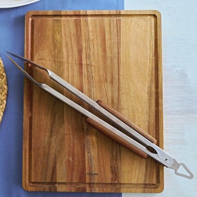 Щипцы для гриля Homla EASY GRILL 46 см Серебристый - 3 Щипцы для гриля Homla EASY GRILL 46 см Серебристый 230064 фото - 3