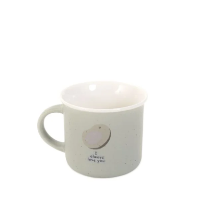 Кружка Homla ANNBEE I always love you 150 мл | Зеленый / Принт 218282 фото - 3