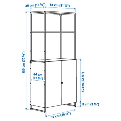 Стелаж JOSTEIN Білий - 3 IKEA Стелаж JOSTEIN Білий (ИКЕА ЖОСТЕЙН) 49437241 фото - 3
