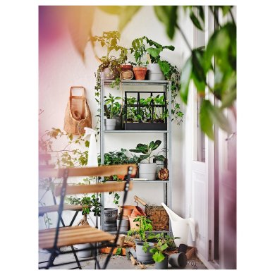 IKEA Стелаж HYLLIS Сріблястий (ИКЕА HYLLIS) 00278578 фото - 18
