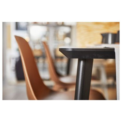 Обідній стіл LISABO Чорний - 5 IKEA Обідній стіл LISABO Чорний (ИКЕА ЛИСАБО) 80382439 фото - 5