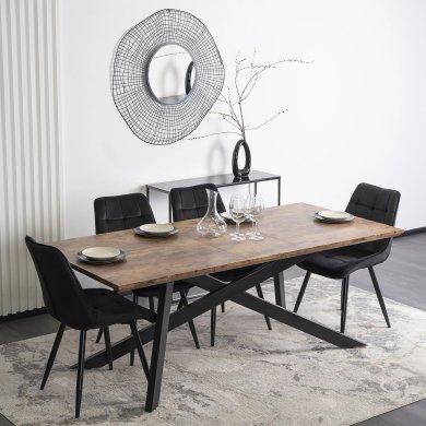 Розкладний обідній стіл Mebel Elit HAMILTON Дуб рустик - 11 Розкладний обідній стіл Mebel Elit HAMILTON Дуб рустик ME.HAMILTON/DRU/S фото - 11