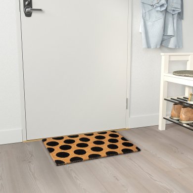 IKEA Придверний килимок TAGFORDON 40x60 см Принт (ИКЕА ТЭГФОРДОН) 30608068 фото - 7