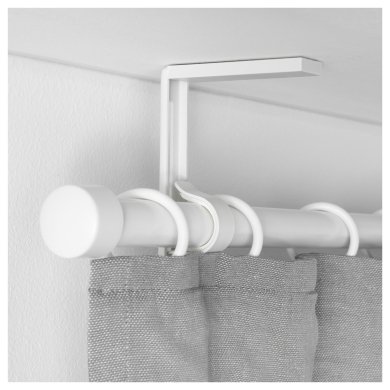 Настінний/стельовий кронштейн для карниза BETYDLIG Білий - 4 IKEA Настінний/стельовий кронштейн для карниза BETYDLIG Білий (ИКЕА БЕТИДЛИГ) 30219889 фото - 4