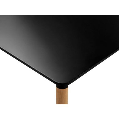 Обідній стіл Chomik Чорний FAT1163 фото - 3
