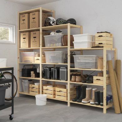 IKEA Стелаж IVAR Дерево (ИКЕА ИВАР) 49403948 фото - 7