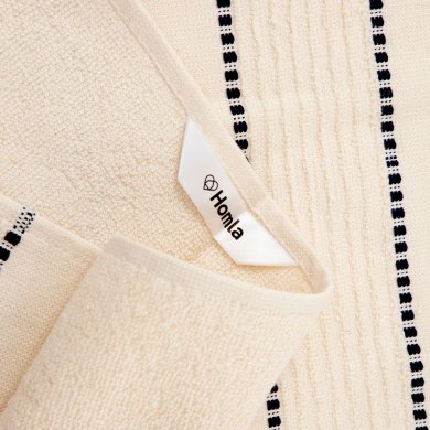 Полотенце для рук Homla AMORI 50x90 см Бежевый 218781 фото - 3