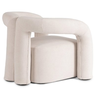 Кресло мягкое Mebel Elit BRAZIL Кремовый ME.BRAZIL/KR/T/FW фото - 4