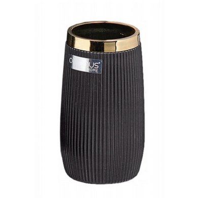 Набір аксесуарів для ванної кімнати Chomik 5 шт Чорний OKY4782 фото - 2