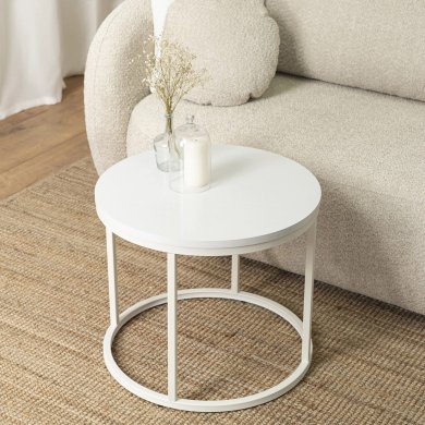 Журнальний стіл Mebel Elit ALICE Білий - 5 Журнальний стіл Mebel Elit ALICE Білий ME.ALICE/B/B/L фото - 5