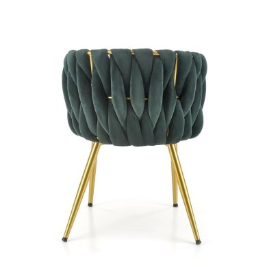 Обеденный стул Halmar K517 Темно-зеленый - 6 Обеденный стул Halmar K517 Темно-зеленый V-CH-K/517-KR-C.ZIELONY фото - 6