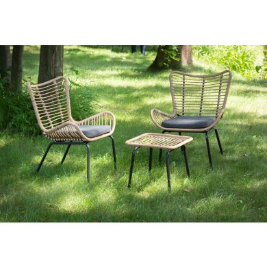 Комплект садових меблів Meven DALLAS Бежевий - 8 Комплект садових меблів Meven DALLAS Бежевий MV-8550-DALLAS фото - 8