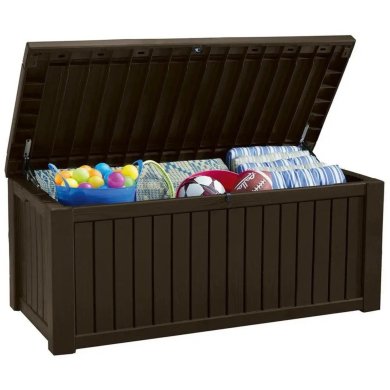 Садова скриня Keter GLENWOOD 390 л Коричневий 230399-1 фото - 2