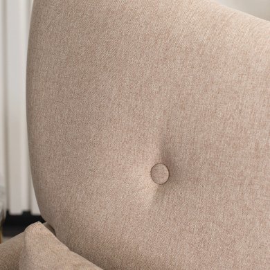 Кресло мягкое Mebel Elit BUNNY Бежевый - 9 Кресло мягкое Mebel Elit BUNNY Бежевый ME.BUNNY/BZ/DK/T/FW фото - 9