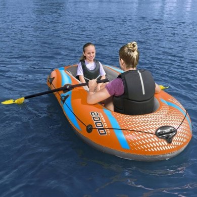 Надувний човен Bestway 61141 KONDOR 2000 Помаранчевий BES61141 фото - 10