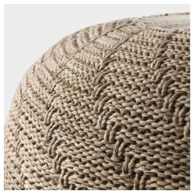 IKEA Пуф SANDARED Бежевый (ИКЕА АВСТРИЯ) 00385314 фото - 2