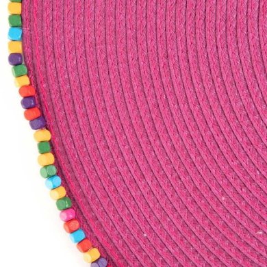 Сервірувальний килимок Homla CORALICO 38 см Фуксія 213680 фото - 3